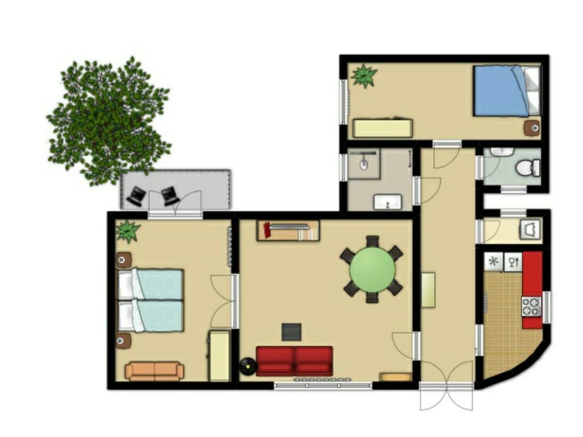 3 Room Apartment In The Beautiful Street Βουδαπέστη Εξωτερικό φωτογραφία